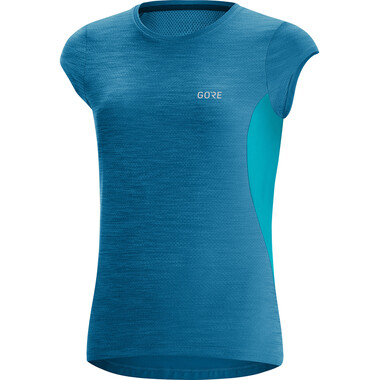 T-Shirt GORE WEAR R3 Femme Manches Courtes Bleu 2021 GOREWEAR Probikeshop 0